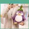 Eggplant Penguin Plush Toy Cartoon Cute Soft Fill Doll Children Festival Gift