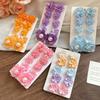 5 Pairs Floral Flower Ear Studs Set Acrylic Korean Style Earrings  Girl Gift