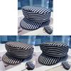 Classic Captain Hat With Adjustable Fit Cotton Polyester For Outdoor Sun Shade