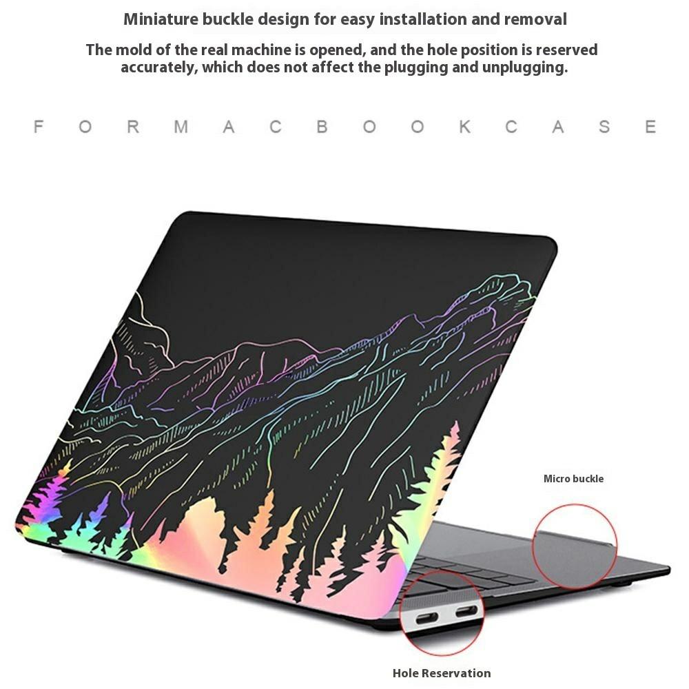 For Macbook Air 15 Inch (2025)/(2024)/(2023) A2941 (EU Version)/A3114 Case Cold Stamping Laptops PC Hard Shell