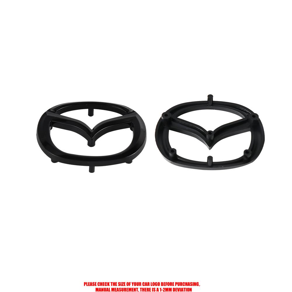 57x46MM Car Steering Wheel Center Badge Replacement ABS Emblem for Mazda CX4 CX5 RX7 Atenza Axela 3 2 5 CX3 MX3 MX5 CX9 CX7 RX8