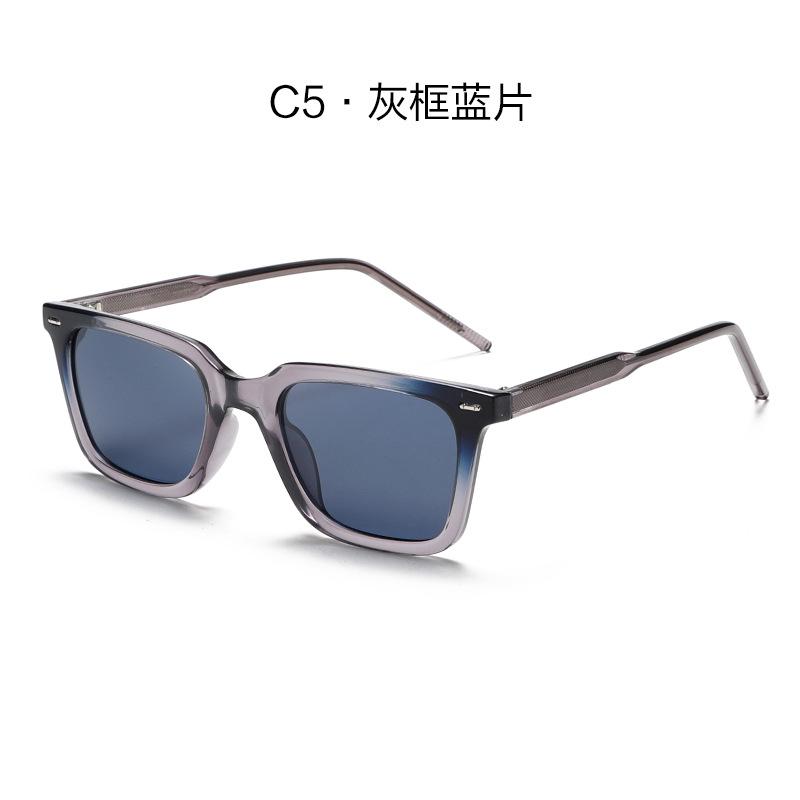 European and American new polarized sunglasses men's GM sunglasses women's high-end face small CP ferrule leg sunglasses