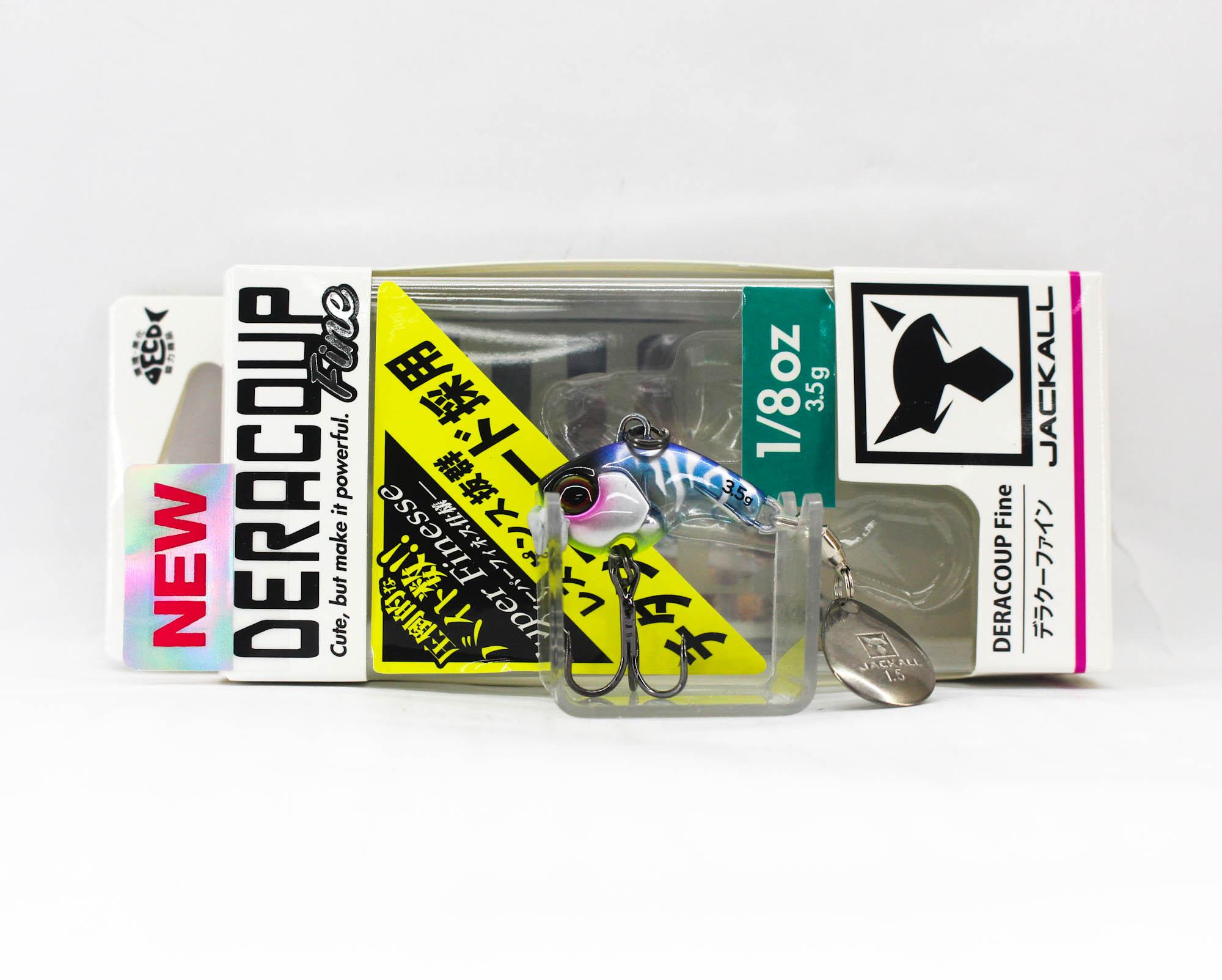 Jackall Deracoup Fine 1/8 унции Воблер-вертушка тонущий Devils Clear (4921)