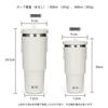 KONARO Tumbler, 600ml900ml, Large Capacity, with Straw, Lid, Vacuum Insulated, Keeps Hot or Cold, Stainless Steel Bottle, Wide Mouth, Direct