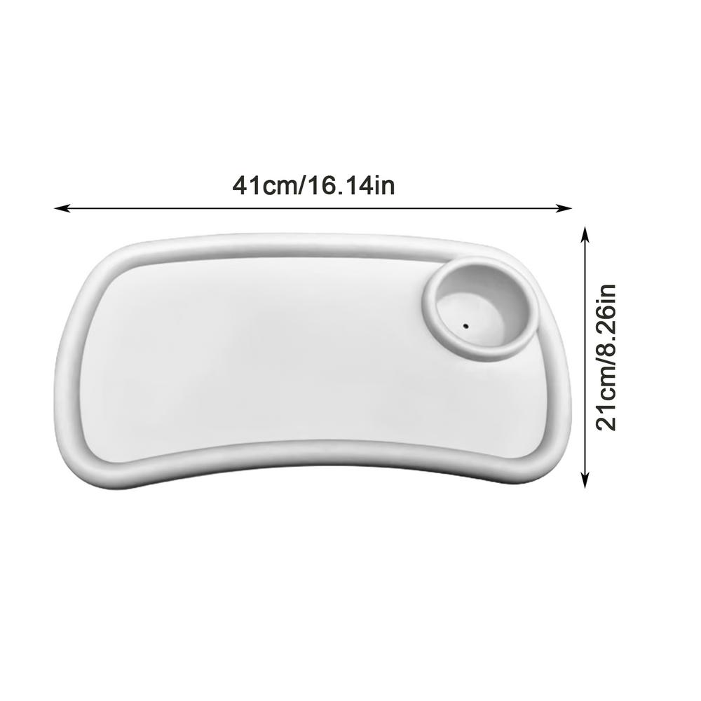 Snack Tray For Pushchair Reusable Stroller Snack Tray Multi-Functional Safe Pram Tray Pushchairs Prams & Accessories Easy-Clean