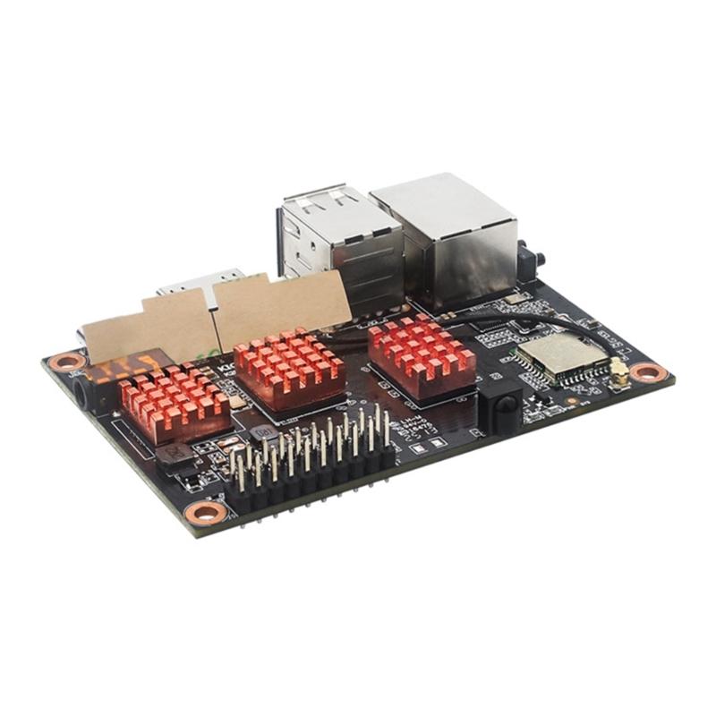 Σετ 3 Ψύκτρες Χαλκού Βελτιωμένη Διαχείριση Θερμότητας Για Πλακέτες Ανάπτυξης K2B H618 Ηλεκτρονικά Έργα