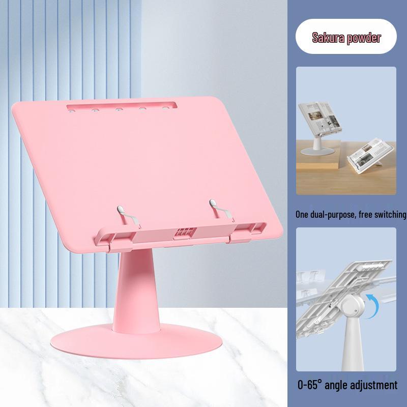 Children s Multifunctional Adjustable Reading Stand with Page Turner