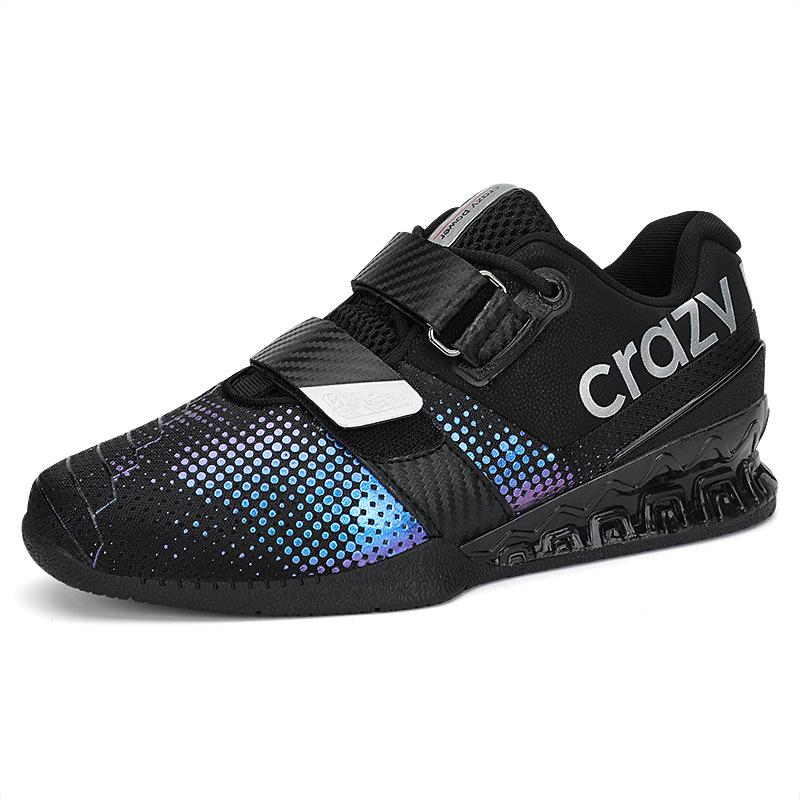 

CrazyPower Pro Big Size 40-46 Men Women Weightlifting Shoes Indoor Fitness Training Shoes Non Slip Lifting Powerlifting Sneakers 36 синій