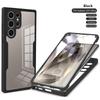 360 Full Body Protection Clear Case For Samsung S25 S24 Ultra S23 Plus S22 S21 FE A55 A35 A25 A54 A34 A14 A73 A53 Soft Cover