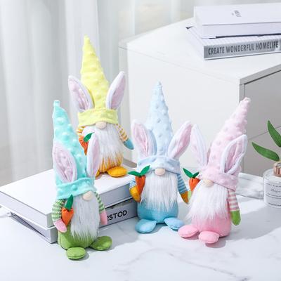 Cute Easter Bunny Doll Ornaments Cute Faceless Doll Decorations