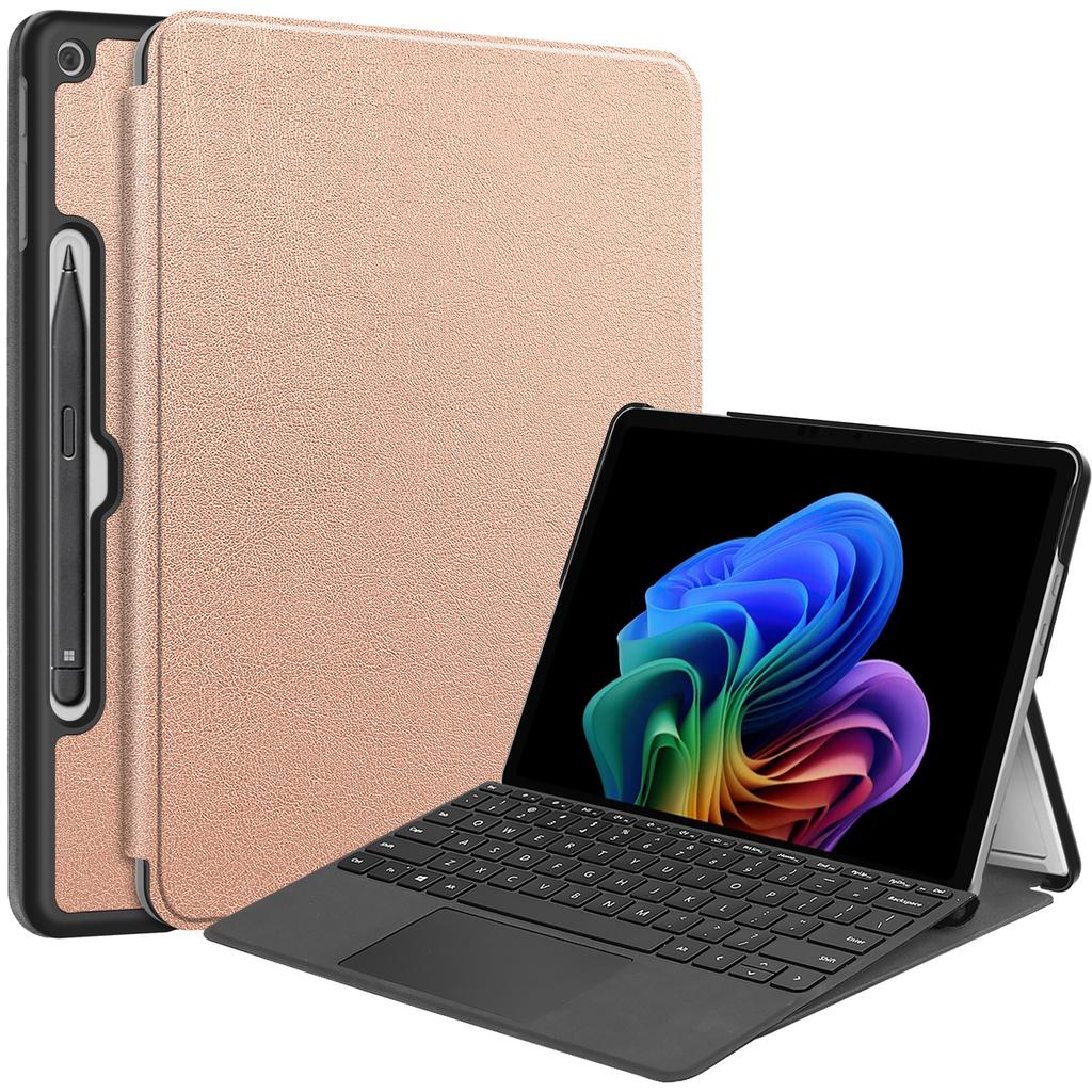 For Microsoft Surface Pro 12inch Case PU Leather Folding Stand Folio Tablet Cover
