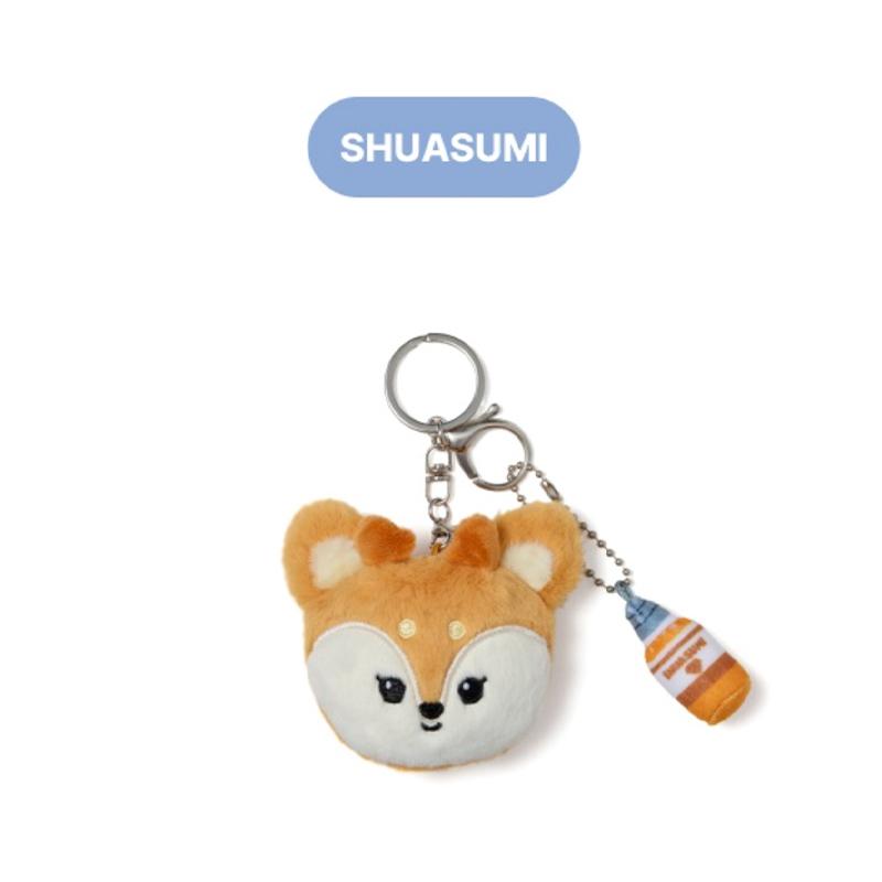 Seventeen Chaveiro de Pelúcia para Rosto MINITEEN (Personagem Oficial)