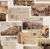 30PCS Travel Memory Postcards Set - Retro Architecture & Scenery Designs Perfect for Gifting, Message & Travel