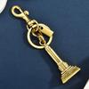Fashionable Fruits Construction Tower Car Keychain For Women Girls High-End Backpack Decoration Exquisite Accessories Gifts