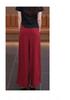 Ice Silk Women's Wide Leg Skirt Pants - Loose, Cool, Sun-Protective, Anti-Mosquito for Middle-Aged & Elderly