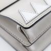 Fendi Mini Canai Shoulder Bag 8M0381-9JU Studs Beige Calfskin Women Used