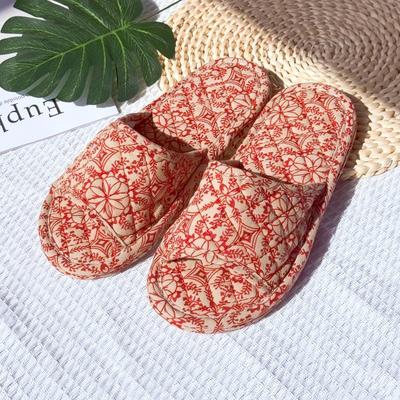 Pantofole in lino unisex 2025: Cotone Silenzioso, Antiscivolo per Tutte le Stagioni, Ideale per la Casa e i Pavimenti in Legno Interni.