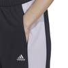 Adidas KTX56 Team Track Pants in Legend Dawn Women's Loose-Fit Double-Knit Ink/Silver (JG3412)