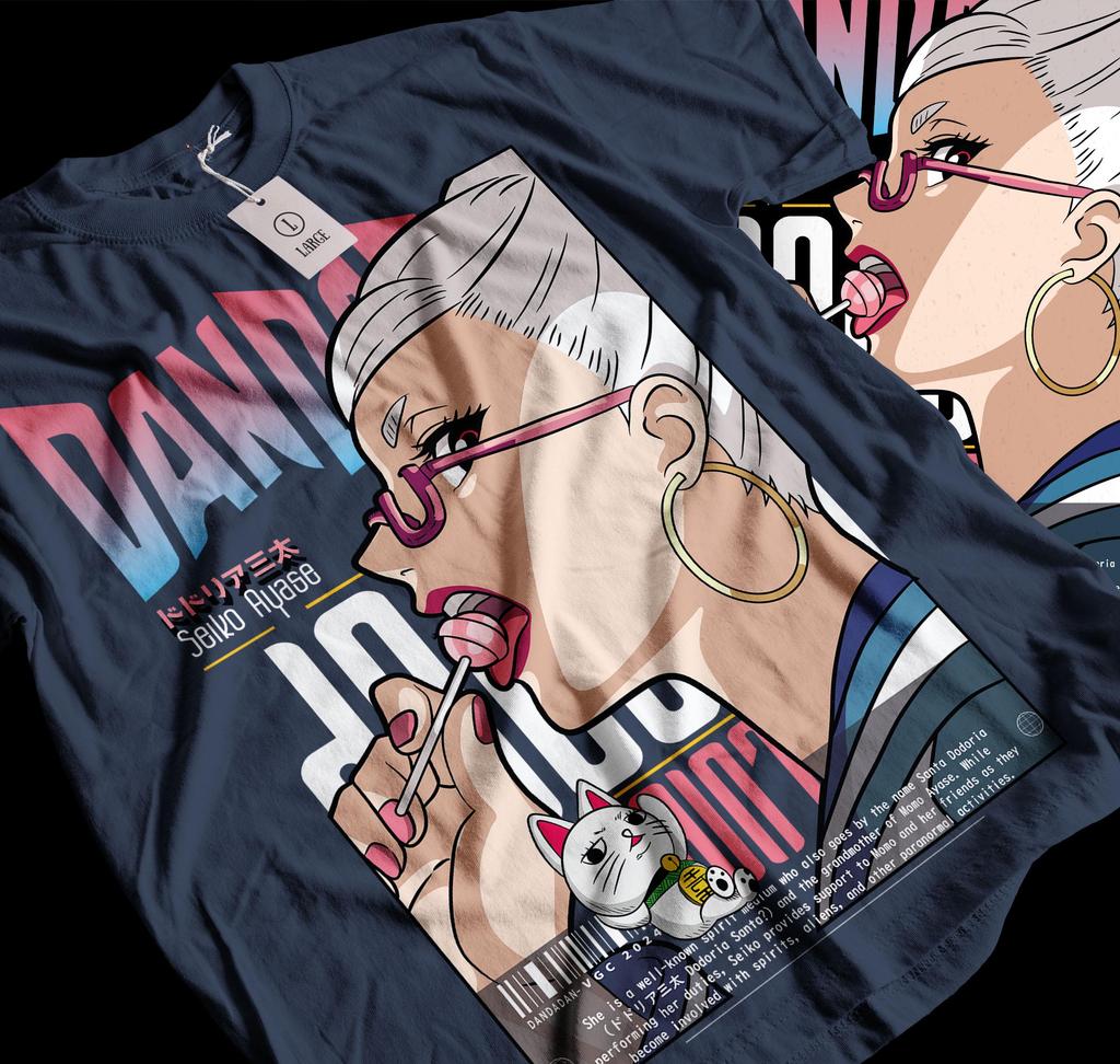 Summer New Dandadan Anime Funny Manga Men T-Shirt Japanese Anime Tshirt Plus Size Outdoor Street Unseix Clothing for Fan