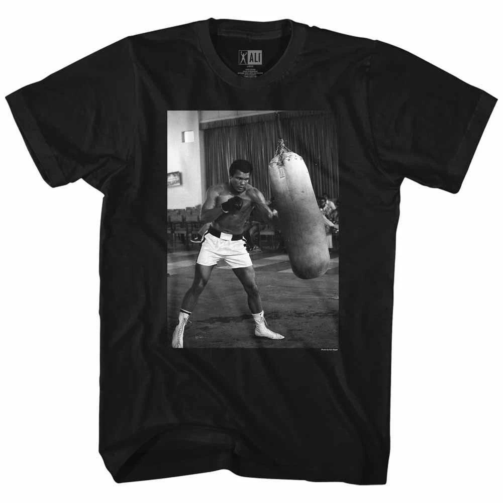 Muhammad Ali Punching Bag Black Icon  Children s T-shirt 100