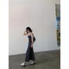 Fake Two Suspender Floral Dresses for Women's Summer Casual New Explosive Vacation Temperament Beautiful Long Skirts
