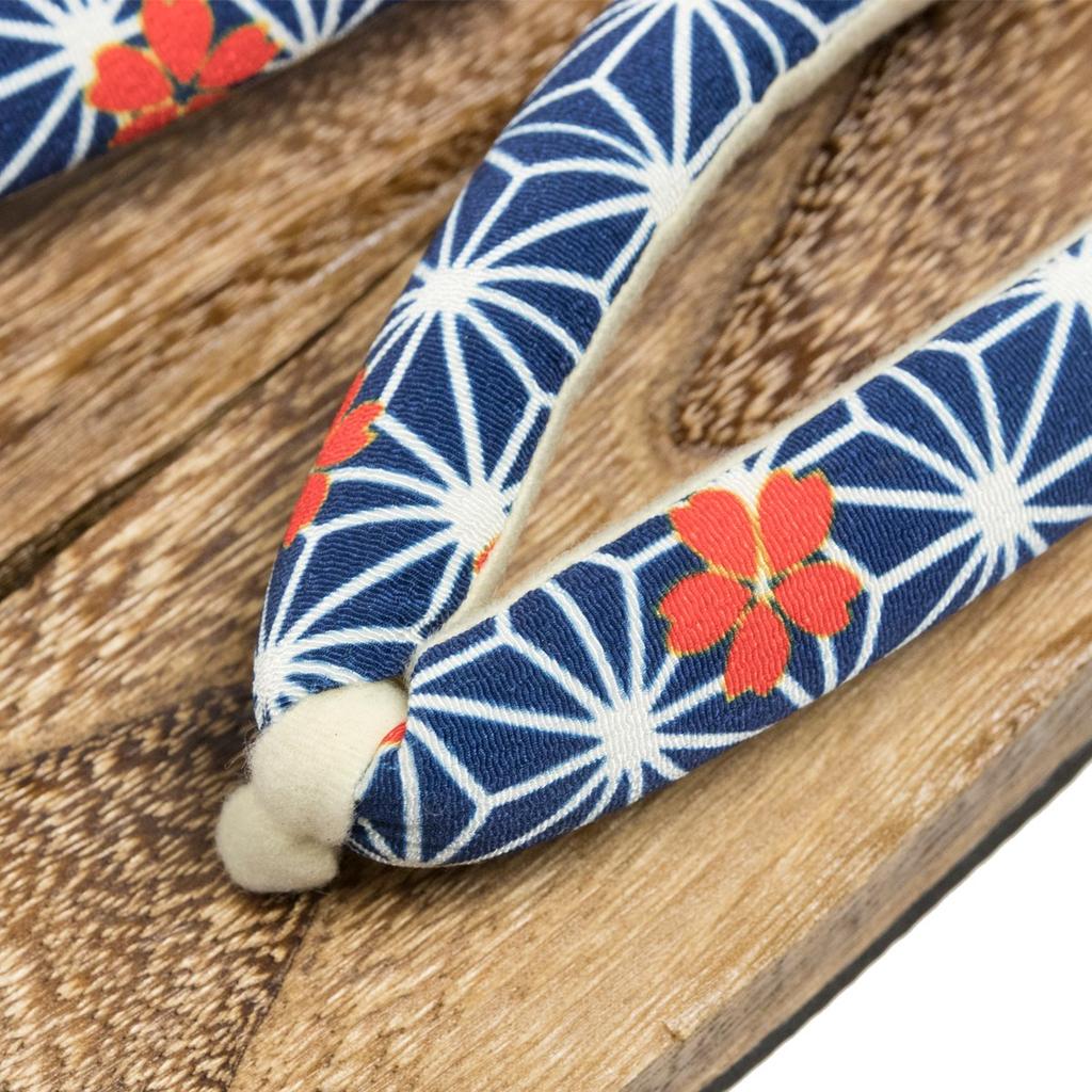 Geta Burnt Paulownia Tea [KYOETSU] [Kyoetsu] Sandals, Wood, Base, Women's (M, 15)