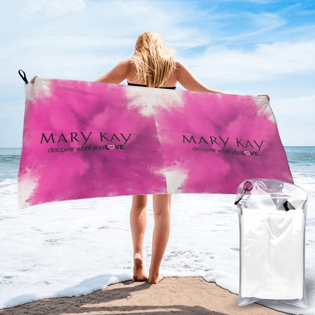 Mary Kay Ručník na pláž Měkké mikrovlákno Rychleschnoucí Absorpční Rychlé ručníky na jógu