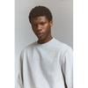 H M dryMove Sports sweatsHirt ligHt Grey Melange