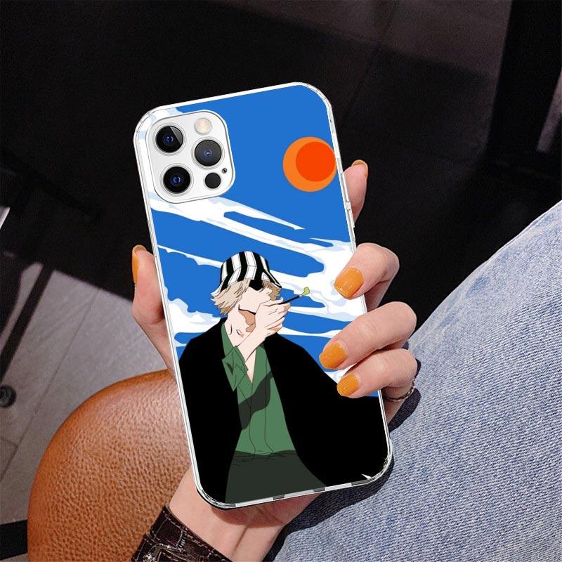 Bleach Kisuke Urahara Phone Case For iPhone 17 Air 16 Pro Max 16E 15 + 14 Plus 11 12 13 Mini 7 8 SE Gift Print Cover Fundas