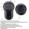 FCS-03 Formaldehyde Detector HCHO TVOC Meter Indoor Home Air Gas Quality Tester Monitor Black - Intl