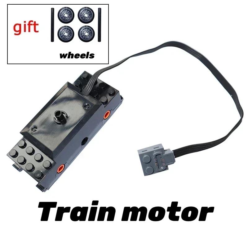 Technical Motors Parts Power Functions PF Model Sets Compatible Tarin Car Accessories Building Blocks MOC High-tech Bricks Toys