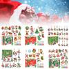 Colorful Acrylic Christmas Gift Blind Box Diy Diamond Painting Keychain Set 15 Pieces