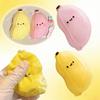 Kawaii Banana Squeezable Toy Cute Fruit Stress Relief Fidget Toy Soft Slow Rising Venting Sensory Toy For Kids Gift E4U2