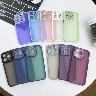 Applicable To Apple 15 Magnetic Charging Mobile Phone Case Matte 13proMax Full-inclusive IPhone 14 Simple Anti-fall Protection Case