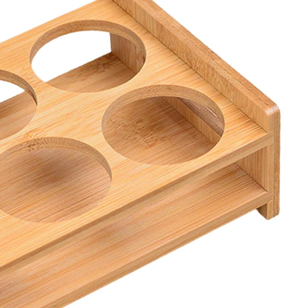 Glass Holder Cup Rack Serving Tray Mug Organizer Storage Holder Glasses Rack Serving Holder for Kitchen Home Events Nightclub