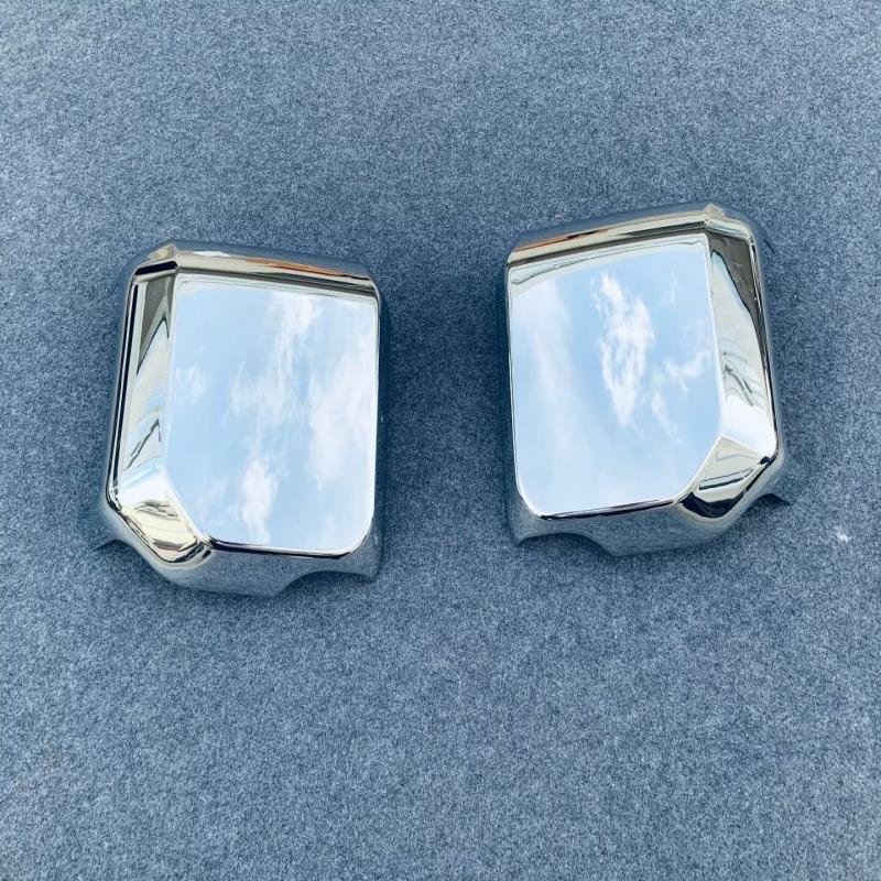 For Lexus GX550 GX 550 2024 2025 ABS carbonfiber Side Mirror Cover Rearview Mirror Cap Reverse Mirror Shell Sticker  accessories ABS chrome