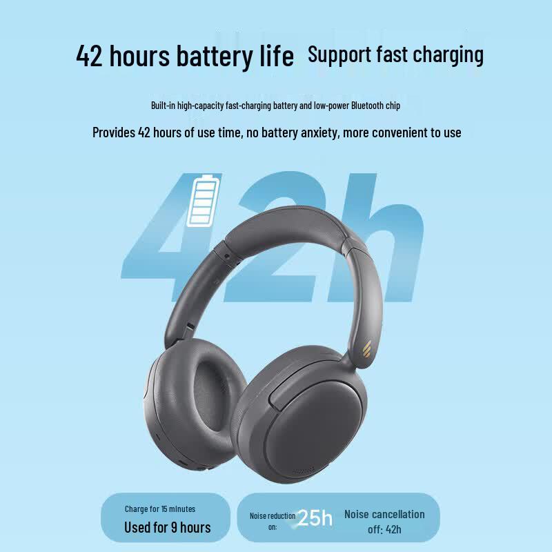 Edifier W800BT Free Active Noise-Cancelling Bluetooth Headphones