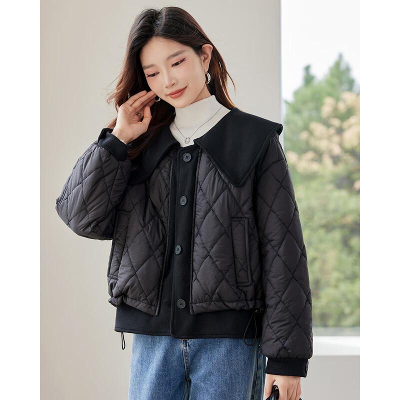 TERRE BLEUE Women's Quilted Puffer Jacket