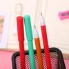 15Pcs Back To School Season Cute Santa Claus Decorative Christmas Pen, Trendy Student Stationery with Adorable Santa Topper, Smooth Writing Daily Use