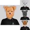 Open Stylish Mouth Wolf Face Mask Ideal For Halloween And Various Events Celebration