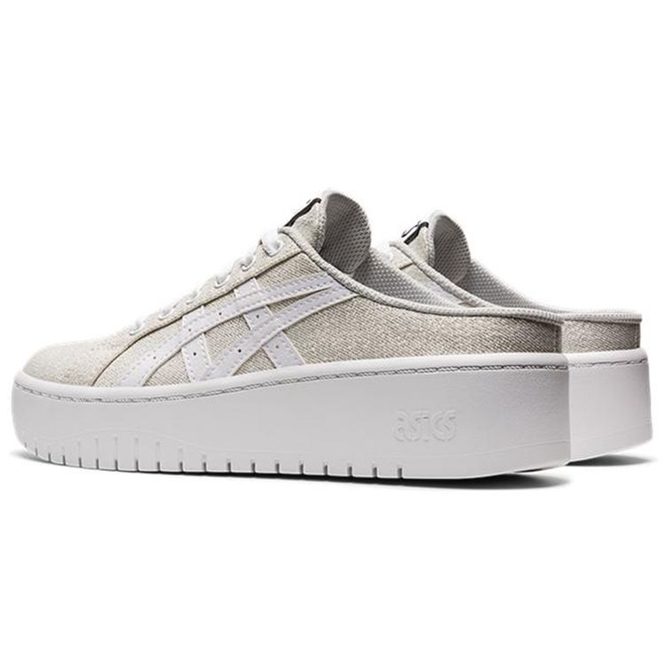 Asics Classic Ct Comfortable Low-Top Skate Shoes Women Sneakers White Platinum 1202A258-020