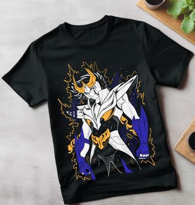 Kurogane Ikki T-shirt Saint Seiy Knights of the Zodiac Manga Shun Shiryu Shirt