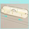 Plastic Trash Bag Holder Wall Mount With Foldable Design For Kitchen And Bathroom Storage