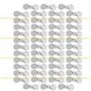 A1A2 50Pcs Fishing Propellers Slices Lures Replacement Fly Propeller Fishing Lures