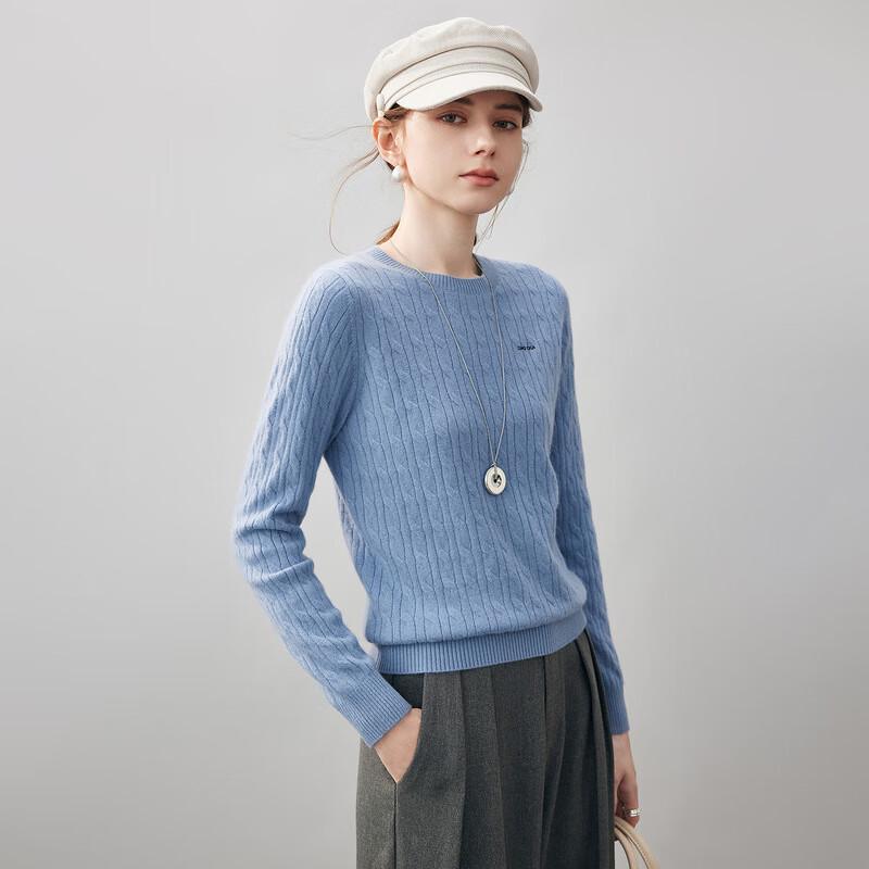 Komong Boka Women's Cashmere Cable Knit Sweater