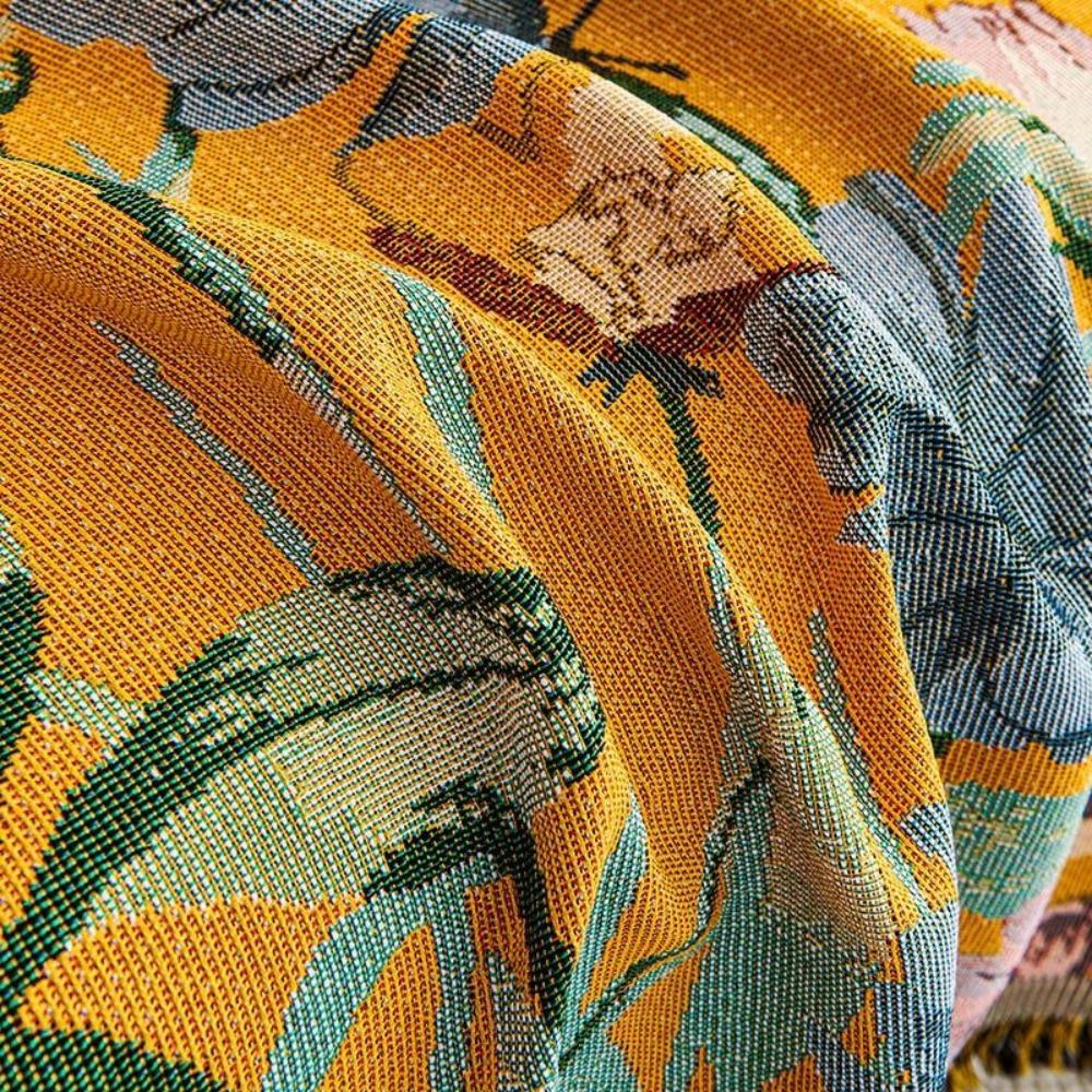 Slipcover American Country Style Sofa Cover All Season Universal Chenille Anti Cat Scratch Blanket