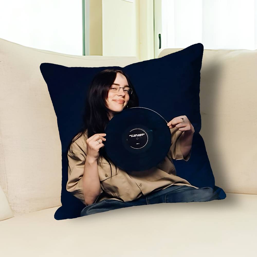 H-Hit Me Hard and Soft Various Sizes Square Pillow Case For Car Home Bedchamber Decor Custom Valentine Gift