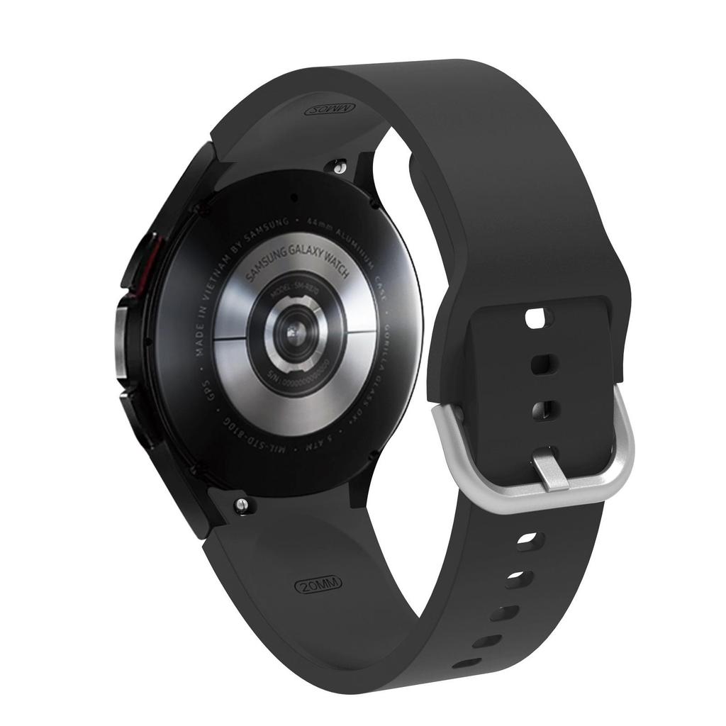Samsung Galaxy Watch 7/6/5 Pro & Watch 4 Silicone Buckle Strap