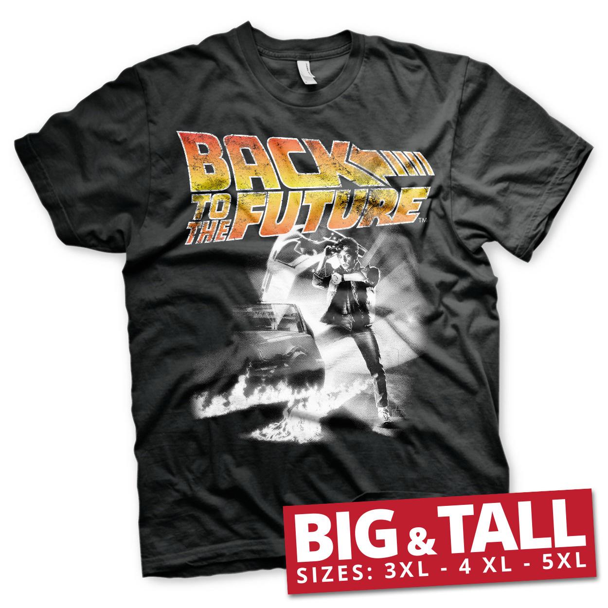Officially Licensed Back To The Future Poster 3XL4XL5XL Men s T-Shirt XXL
