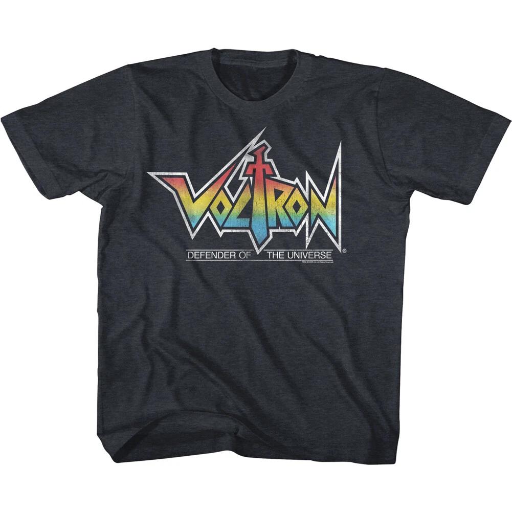 Voltron Cartoon Logo Defender Of The Universe Youth T Shirt 2T-YXL L